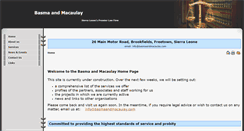 Desktop Screenshot of basmaandmacaulay.com